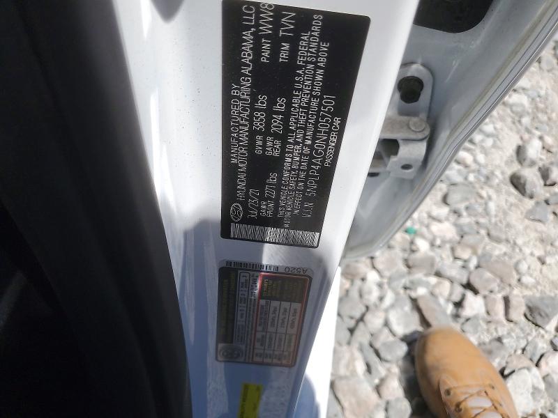 Продажа на аукционе авто 2022 Hyundai Elantra, vin: 5NPLP4AG0NH057501, номер лота: 49876866