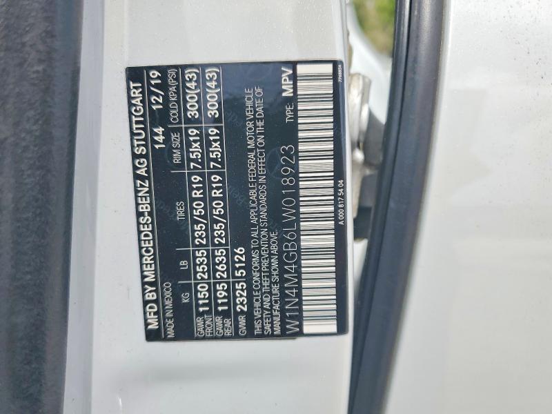 Продаж на аукціоні авто 2020 Mercedes-benz Glb, vin: W1N4M4GB6LW018923, номер лоту: 48608226