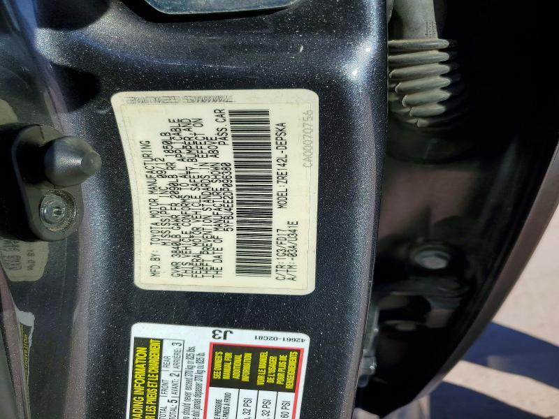 48782496 :رقم المزاد ، 5YFBU4EE2DP096380 vin ، 2013 Toyota Corolla مزاد بيع