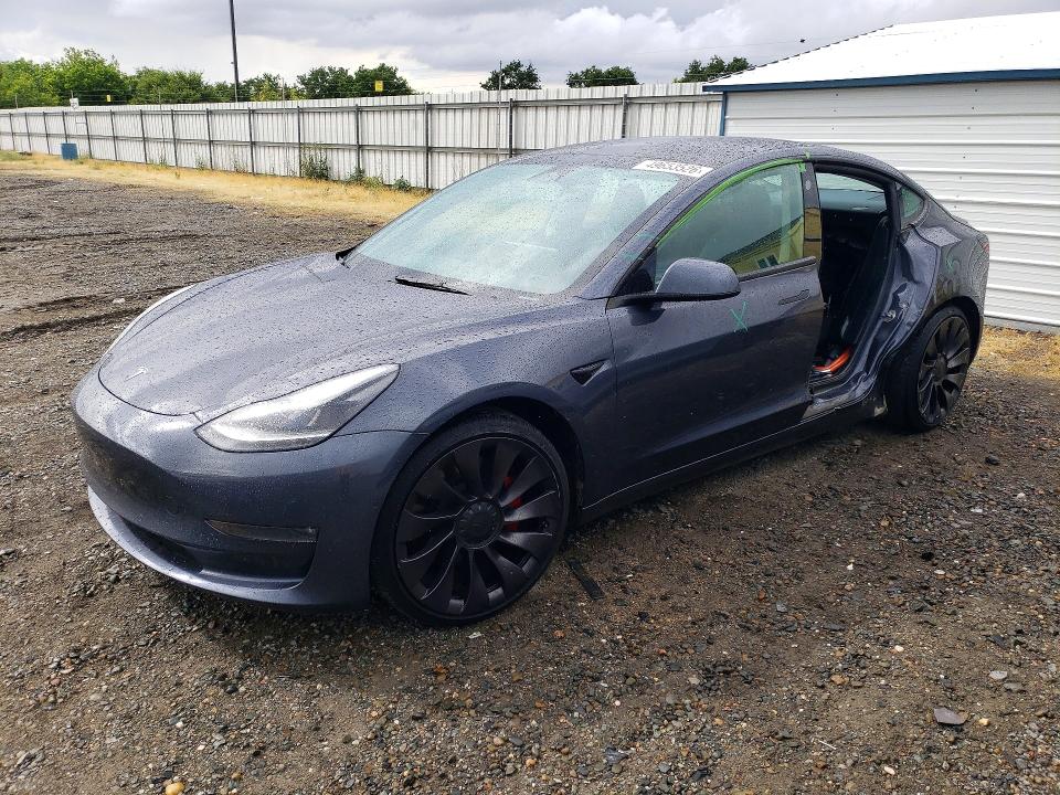 Продажа на аукционе авто 2022 Tesla Model 3, vin: 5YJ3E1EC3NF156579, номер лота: 49653526