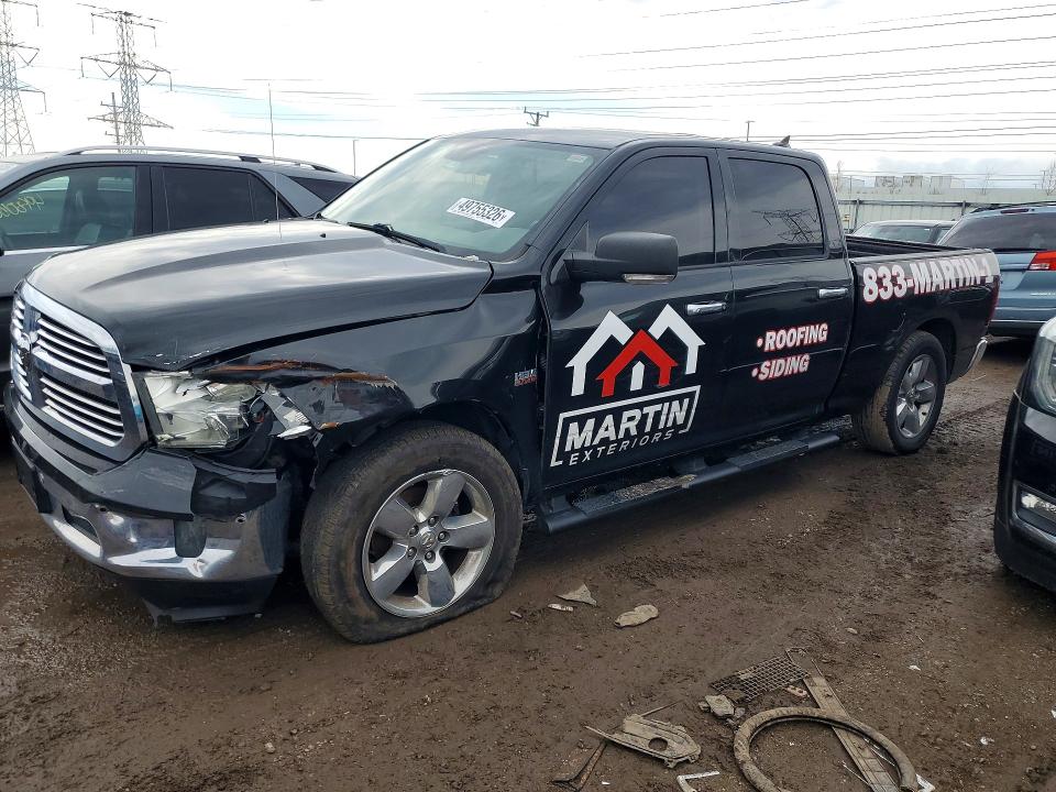 64380846 :رقم المزاد ، 1C6RR7TT8GS105015 vin ، 2016 Ram 1500 مزاد بيع