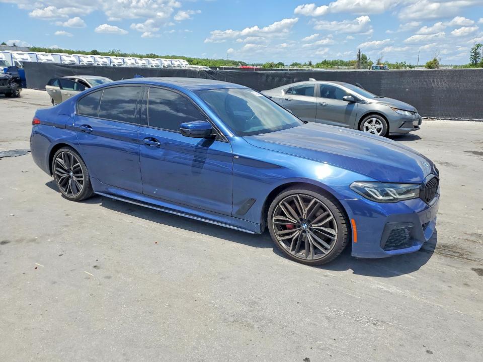 51254686 :رقم المزاد ، WBA53BH09MCF79216 vin ، 2021 Bmw 530 مزاد بيع