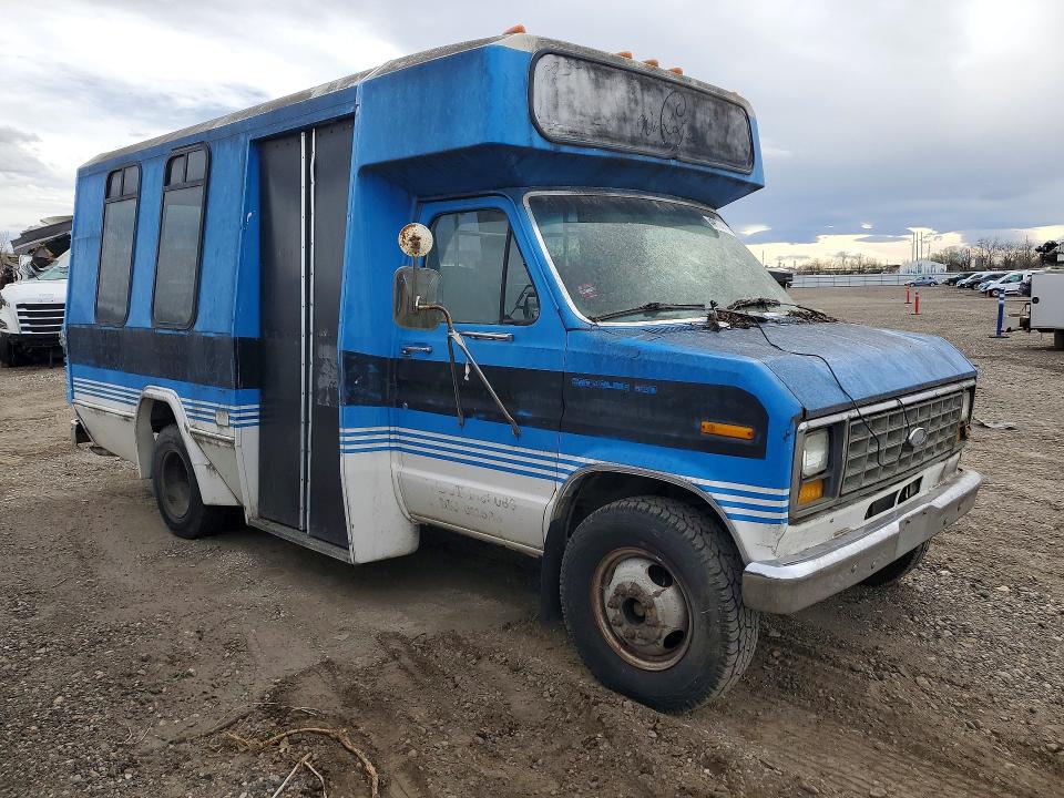 1990 Ford Econoline მანქანა იყიდება აუქციონზე, vin: 1FDKE30H7LHA73417, აუქციონის ნომერი: 49664416