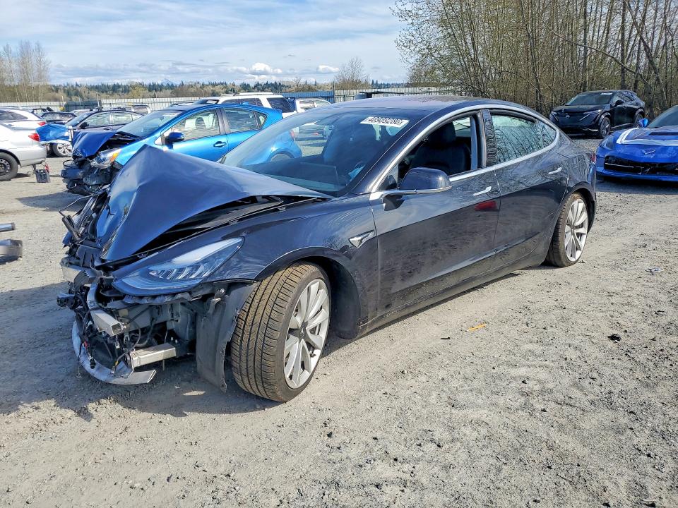Продаж на аукціоні авто 2018 Tesla Model 3, vin: 5YJ3E1EB8JF090435, номер лоту: 48989286