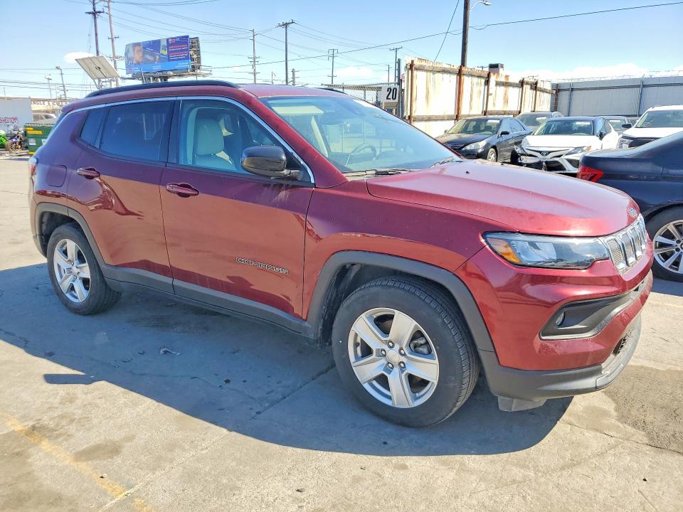 48507016 :رقم المزاد ، 3C4NJCBB8NT218393 vin ، 2022 Jeep Compass مزاد بيع