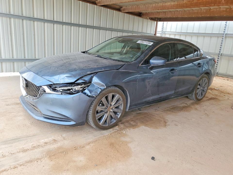 48631496 :رقم المزاد ، JM1GL1VM3J1307486 vin ، 2018 Mazda 6 مزاد بيع