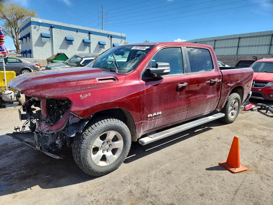 2019 Ram 1500 მანქანა იყიდება აუქციონზე, vin: 1C6SRFFT9KN587752, აუქციონის ნომერი: 49378366