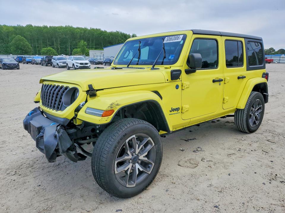 2024 Jeep Wrangler მანქანა იყიდება აუქციონზე, vin: 1C4RJXN6XRW257476, აუქციონის ნომერი: 50663886