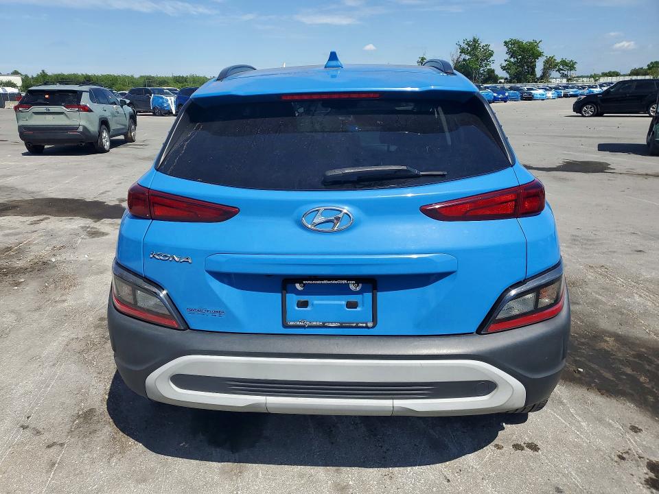 2022 Hyundai Kona მანქანა იყიდება აუქციონზე, vin: KM8K62AB7NU803693, აუქციონის ნომერი: 51828206