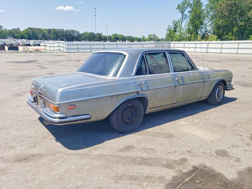 Продаж на аукціоні авто 1972 Mercedes-benz 280 Se, vin: 10801812091563, номер лоту: 51012346
