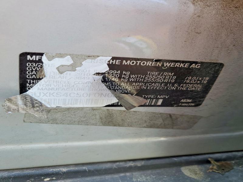 Продаж на аукціоні авто 2015 Bmw X5, vin: 5UXKS4C50F0N08624, номер лоту: 48536666