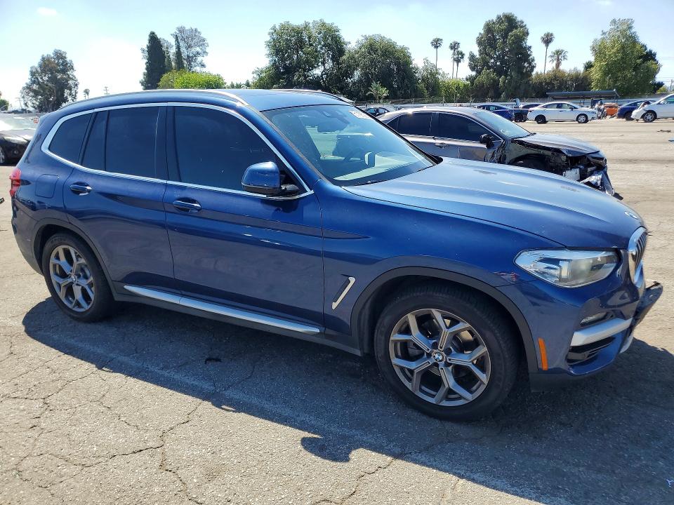 2020 Bmw X3 მანქანა იყიდება აუქციონზე, vin: 5UXTY3C01L9B08261, აუქციონის ნომერი: 51196086