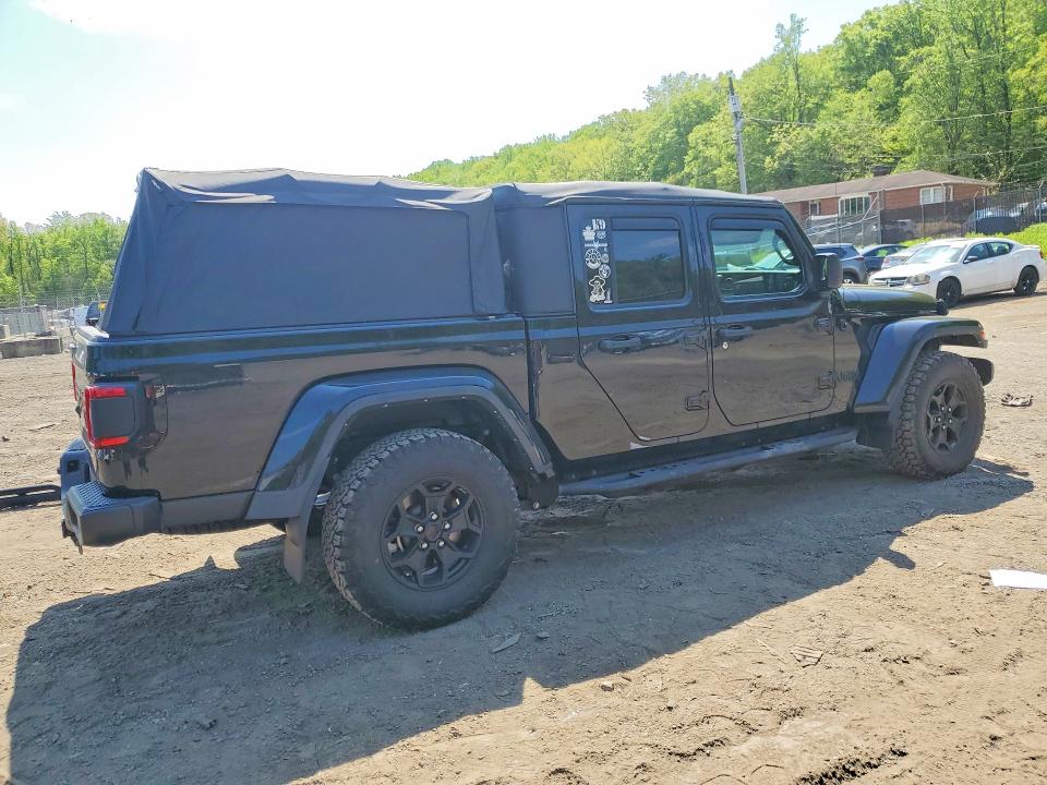 Продажа на аукционе авто 2021 Jeep Gladiator, vin: 1C6HJTAG3ML602027, номер лота: 51235836