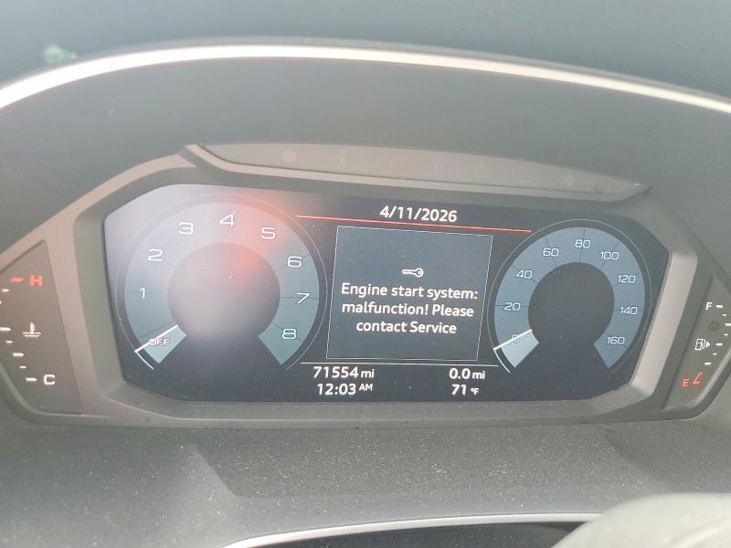 50260136 :رقم المزاد ، WA1DECF35L1102845 vin ، 2020 Audi Q3 مزاد بيع