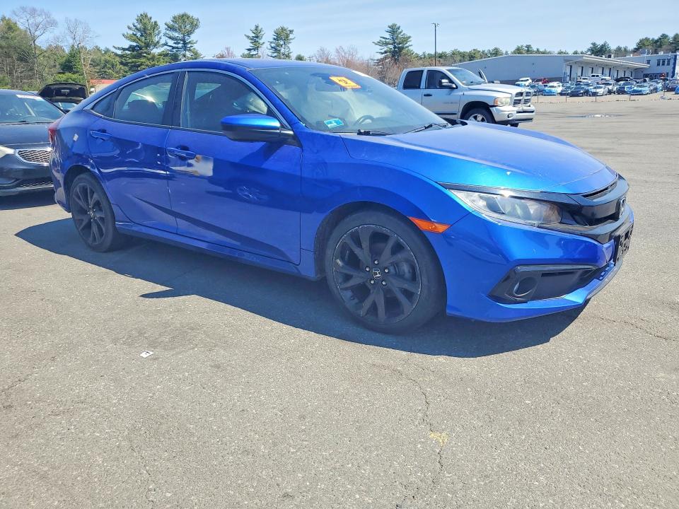 2019 Honda Civic მანქანა იყიდება აუქციონზე, vin: 2HGFC2F8XKH601443, აუქციონის ნომერი: 49746406