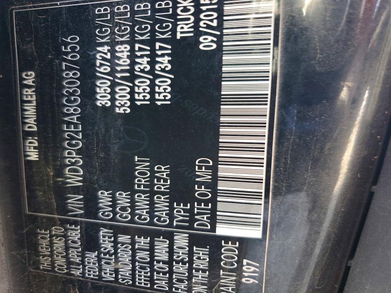 Продаж на аукціоні авто 2016 Mercedes Benz Metris, vin: WD3PG2EA8G3087656, номер лоту: 48628266