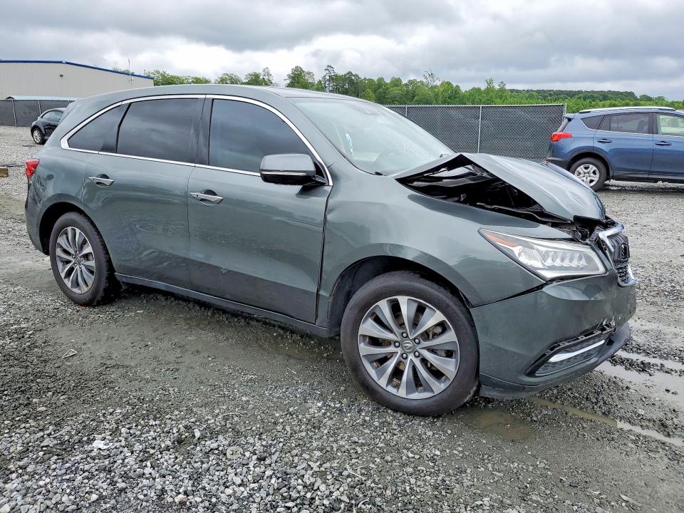 2016 Acura Mdx მანქანა იყიდება აუქციონზე, vin: 5FRYD3H49GB013680, აუქციონის ნომერი: 51532816