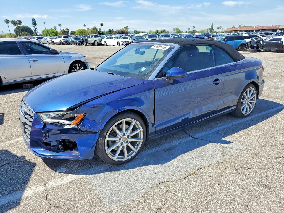 Продажа на аукционе авто 2016 Audi A3, vin: WAU67LFF1G1058137, номер лота: 49966286