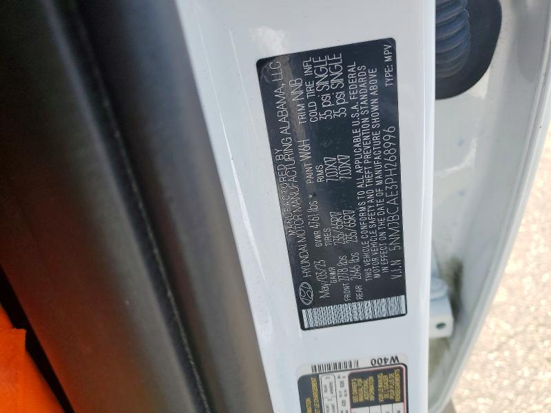2023 Hyundai Tucson მანქანა იყიდება აუქციონზე, vin: 5NMJBCAE3PH268996, აუქციონის ნომერი: 50772076