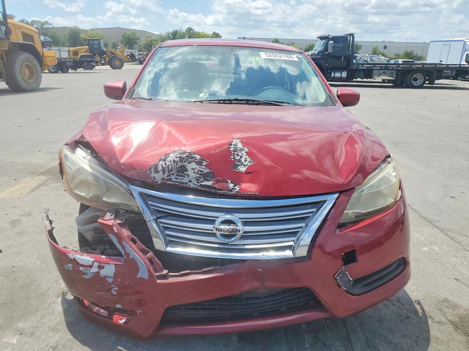 2014 Nissan Sentra მანქანა იყიდება აუქციონზე, vin: 3N1AB7AP3EL652854, აუქციონის ნომერი: 52052786