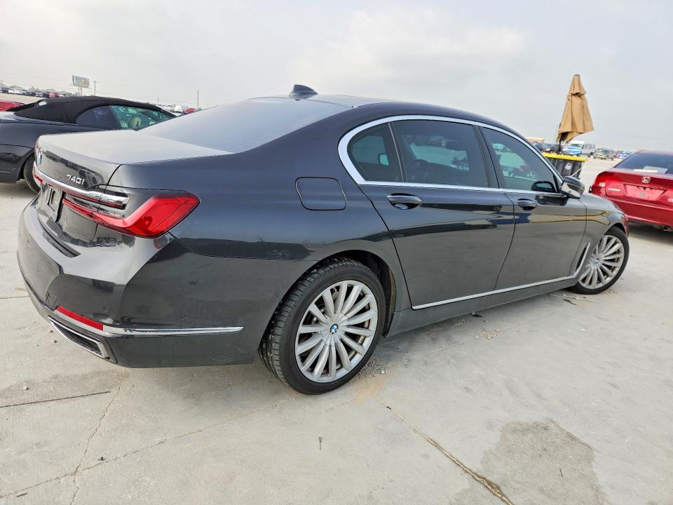 2022 Bmw 740 მანქანა იყიდება აუქციონზე, vin: WBA7T2C07NCH07471, აუქციონის ნომერი: 51343846