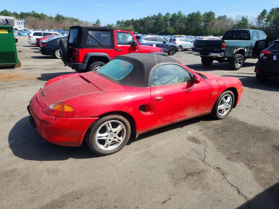 Продажа на аукционе авто 1998 Porsche Boxster, vin: WP0CA2985WU624540, номер лота: 49538956