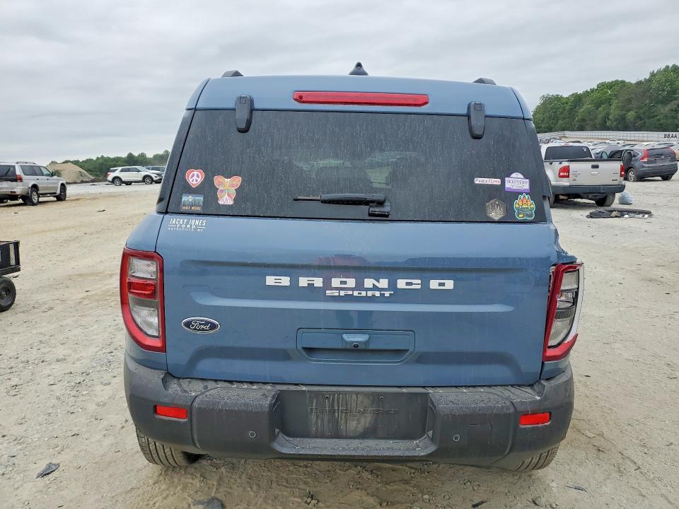 51270196 :رقم المزاد ، 3FMCR9BN6SRF35364 vin ، 2025 Ford Bronco Sport مزاد بيع