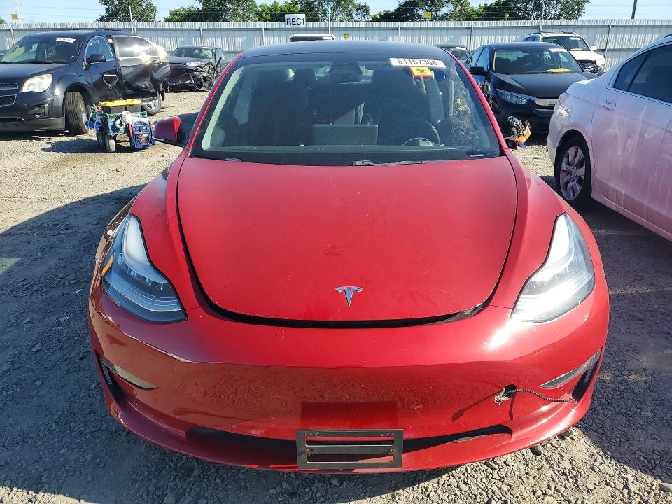 51167306 :رقم المزاد ، 5YJ3E1EB5KF496724 vin ، 2019 Tesla Model 3 مزاد بيع