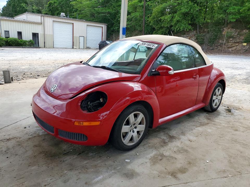 50618026 :رقم المزاد ، 3VWRF31Y37M423655 vin ، 2007 Volkswagen New Beetle مزاد بيع