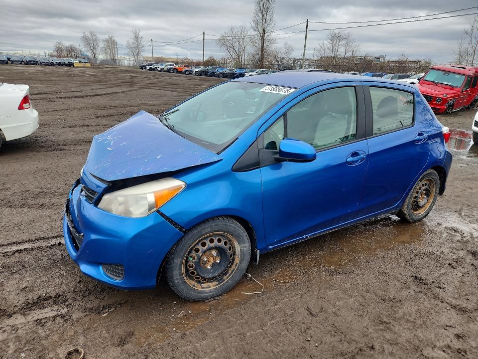 51688676 :رقم المزاد ، JTDKTUD37CD508555 vin ، 2012 Toyota Yaris مزاد بيع