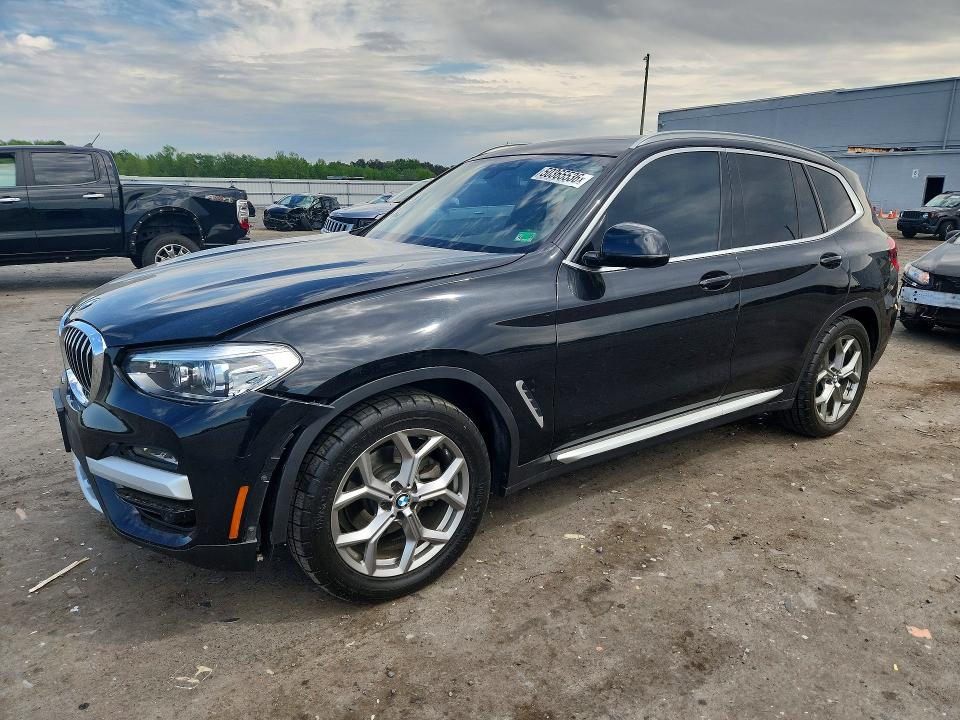 2020 Bmw X3 მანქანა იყიდება აუქციონზე, vin: 5UXTY3C02L9C41336, აუქციონის ნომერი: 50365536
