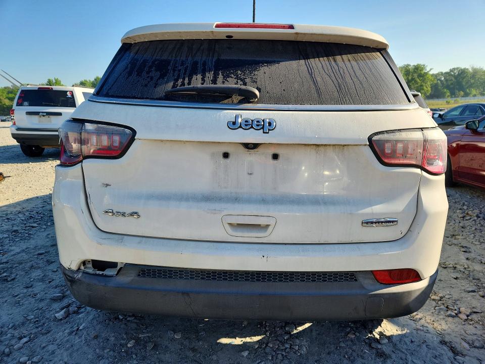 2018 Jeep Compass მანქანა იყიდება აუქციონზე, vin: 3C4NJDBB7JT144318, აუქციონის ნომერი: 50127516
