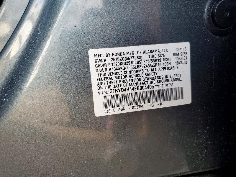 Продажа на аукционе авто 2014 Acura Mdx, vin: 5FRYD4H44EB004405, номер лота: 49627926