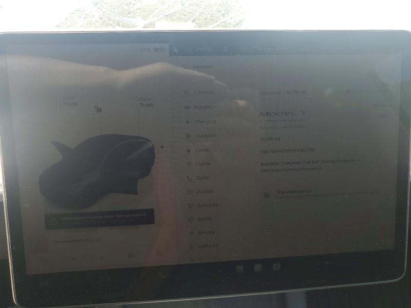 2023 Tesla Model Y მანქანა იყიდება აუქციონზე, vin: 7SAYGDEE4PA163739, აუქციონის ნომერი: 50419556