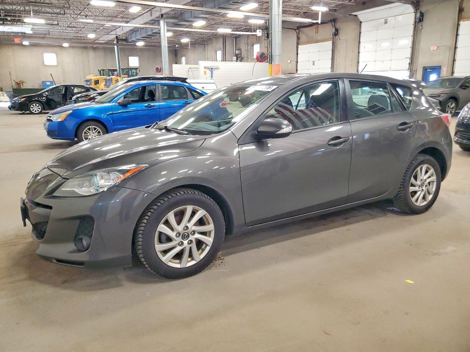 2013 Mazda 3 მანქანა იყიდება აუქციონზე, vin: JM1BL1M70D1762600, აუქციონის ნომერი: 50946276