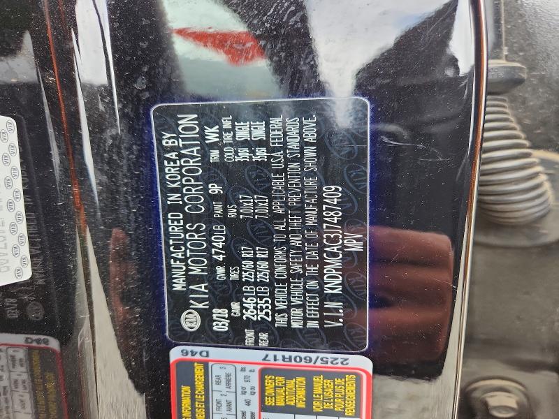 Aukcja sprzedaży 2018 Kia Sportage, vin: KNDPMCAC3J7487409, numer aukcji: 51838836