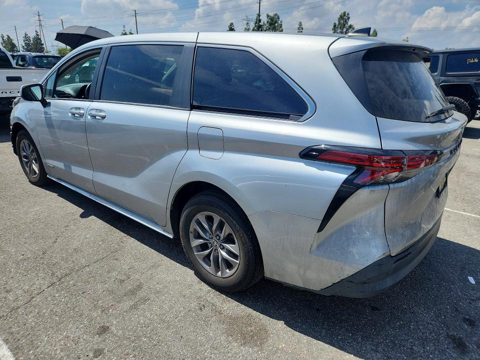 Aukcja sprzedaży 2021 Toyota Sienna, vin: 5TDKRKEC2MS047434, numer aukcji: 49477796