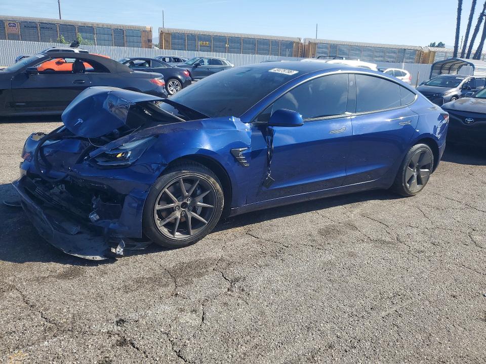 Продажа на аукционе авто 2021 Tesla Model 3, vin: 5YJ3E1EA6MF940168, номер лота: 48475796
