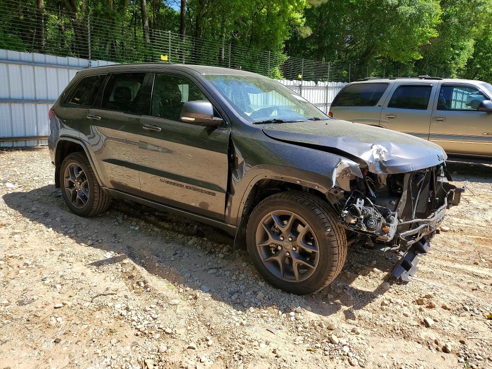 50224606 :رقم المزاد ، 1C4RJFBGXMC671410 vin ، 2021 Jeep Grand Cherokee مزاد بيع