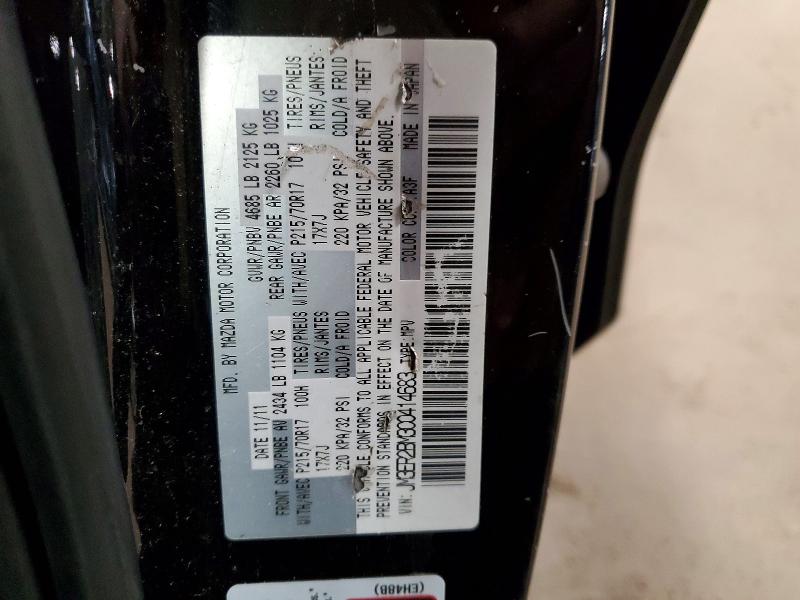49735936 :رقم المزاد ، JM3ER2BM3C0414683 vin ، 2012 Mazda Cx-7 مزاد بيع