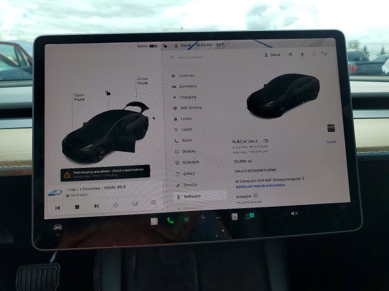 Aukcja sprzedaży 2022 Tesla Model 3, vin: 5YJ3E1EB2NF123645, numer aukcji: 51529776