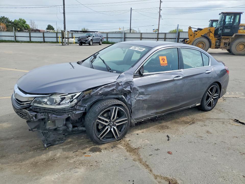 Auction sale of the 2017 Honda Accord, vin: 1HGCR2F5XHA139576, lot number: 49671566