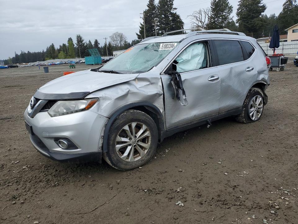Продажа на аукционе авто 2014 Nissan Rogue, vin: 5N1AT2MK7EC861373, номер лота: 51003396