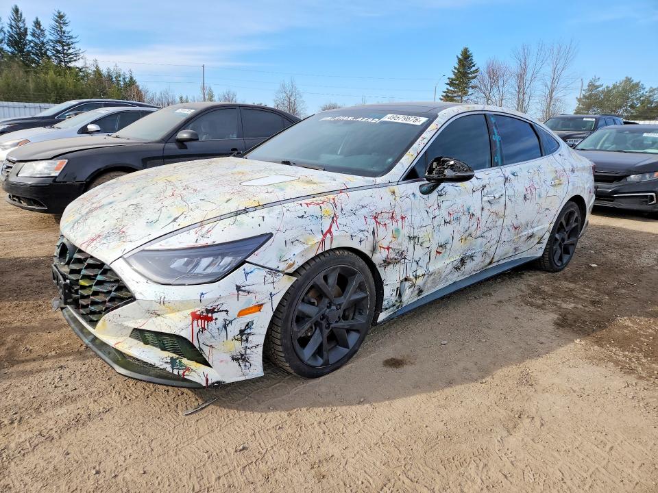 2021 Hyundai Sonata მანქანა იყიდება აუქციონზე, vin: 5NPEJ4J22MH084261, აუქციონის ნომერი: 49579676