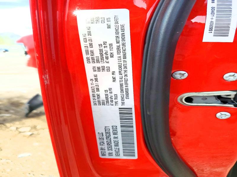 Продаж на аукціоні авто 2024 Ram 2500, vin: 3C6UR5DJ2RG387271, номер лоту: 46068846