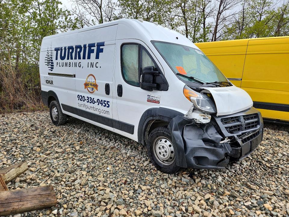 Продаж на аукціоні авто 2018 Ram Promaster 2500, vin: 3C6TRVDG5JE156381, номер лоту: 51769126