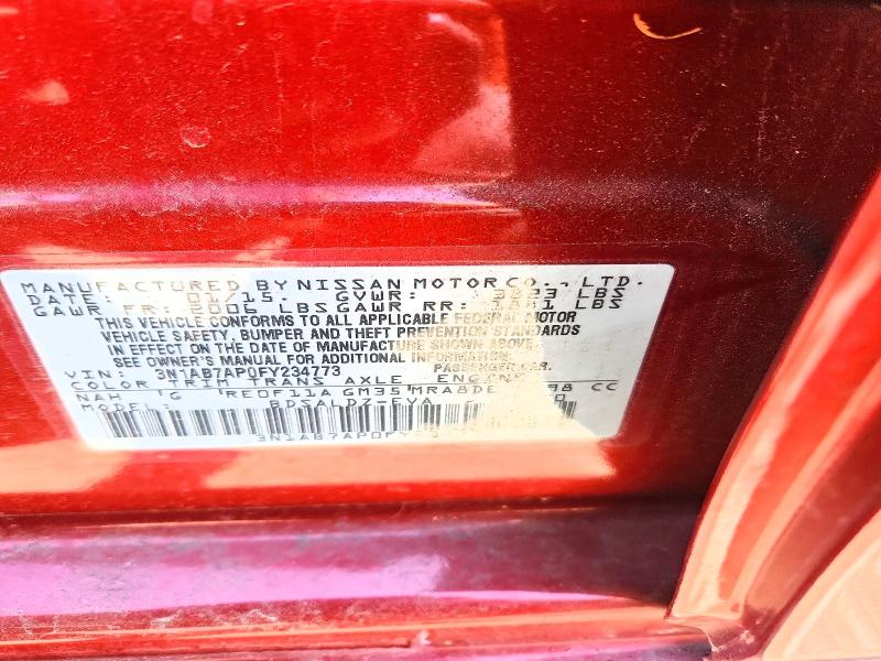 Продаж на аукціоні авто 2015 Nissan Sentra, vin: 3N1AB7AP0FY234773, номер лоту: 48546436
