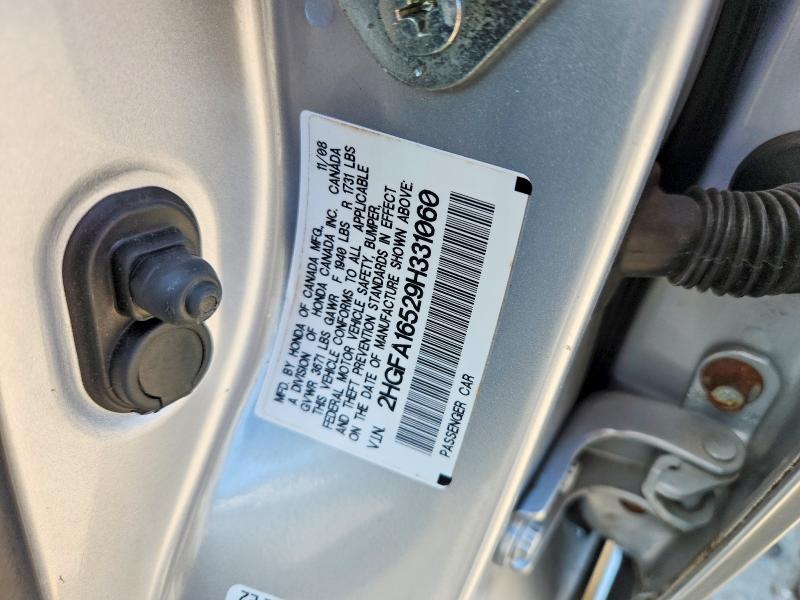 Aukcja sprzedaży 2009 Honda Civic, vin: 2HGFA16529H331060, numer aukcji: 51809786