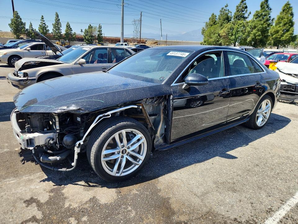 49137746 :رقم المزاد ، WAUENAF43LN011280 vin ، 2020 Audi A4 مزاد بيع