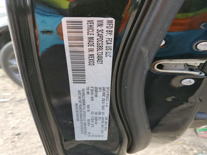 48624926 :رقم المزاد ، 3C4PDCGB9LT248427 vin ، 2020 Dodge Journey مزاد بيع